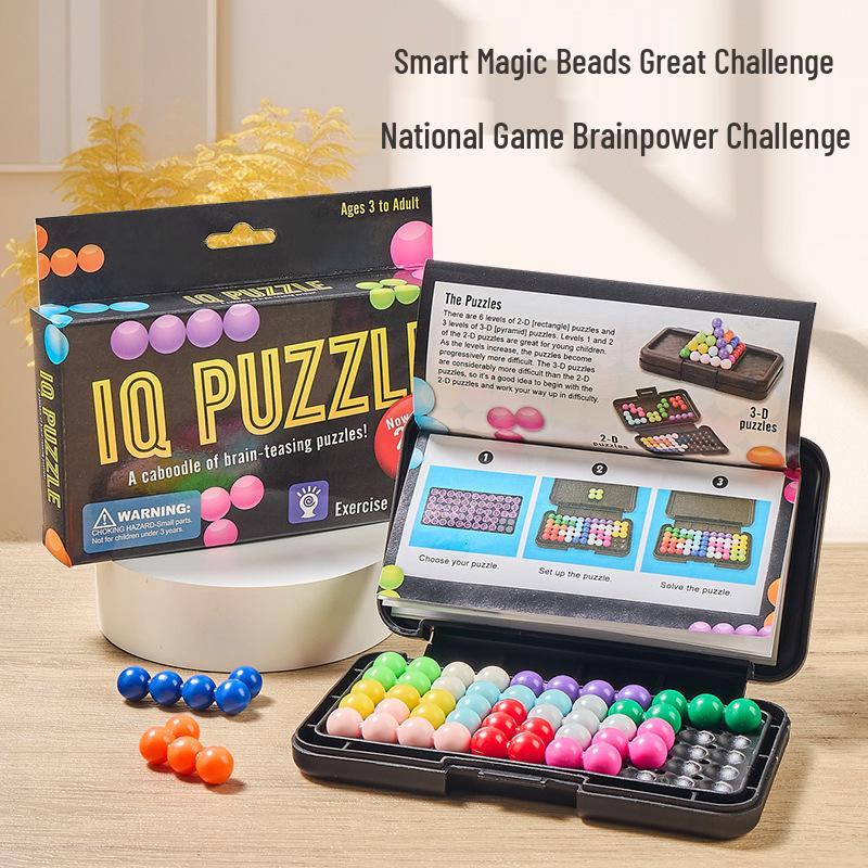 Smart Beads Pyramid Platter - Children s Logical Thinking Educational Toy