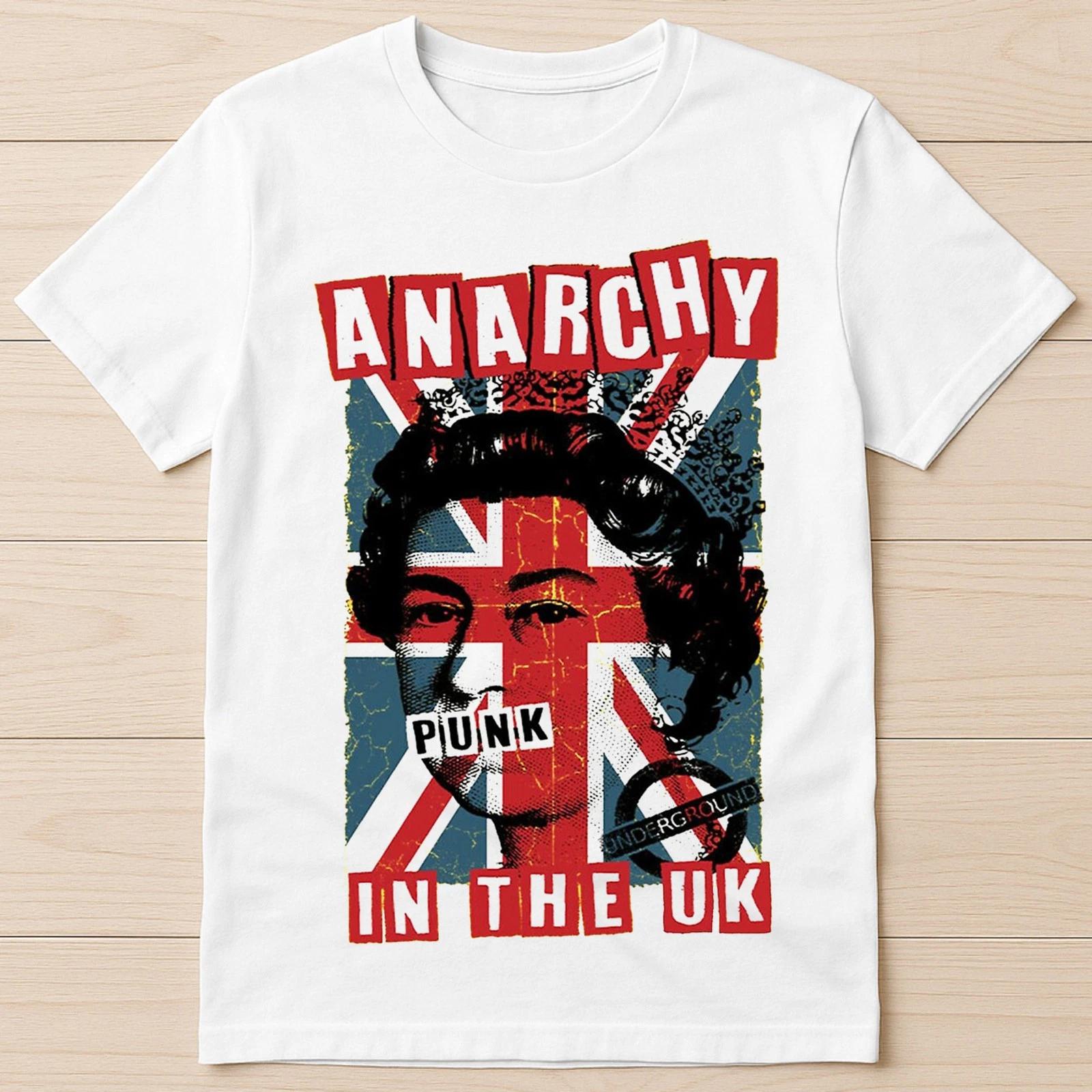

Anarchy in the UK Punk Music Best Seller Funny Gift Tee T Shirt 1541 S