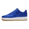CLOT x Nike Air Force 1 PRM Royal Silk Sneakers Unisex Blu University-Blue Bianco CJ5290-400