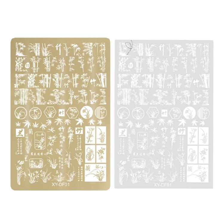 Floral Designs Nails Art Stamping Plate Nail Stamp Plate Nail Plate Template Nail Images Plates for Manicure Nail Decors