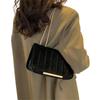 Women Casual Shoulder Bag Small Square Bag Chain Strap Crossbody Bags Simple Clutches Messengers Bags for Wedding Daily