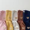 Fashion Toddler Baby Boys Girl Fall Clothes Sets Baby Girl Clothing Set Kids Sports Bear Sweatshirt Pants 2Pcs Suits Outfits
