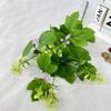 Plastic Bee Leaf Table Decor With Faux Flowers For Home Living Room And Wedding Events
