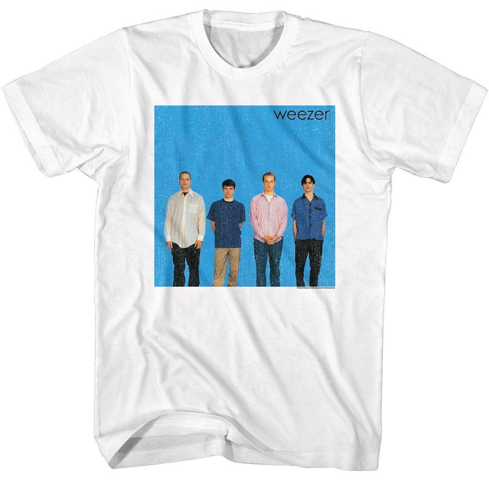 

Weezer Debut Album White T-Shirt Mens Womens Tees Top M