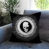 Anime Death Note Hororr Double-Sided Printed Pillow Cover Short Plush Suitable Living Rooms Bedrooms Sofas Throw Cushion Cover