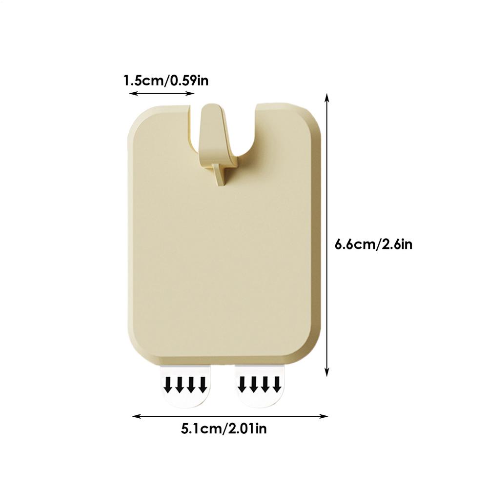 10Pcs Punch-free Photo Frame Hook Poster Hanger Sticker Photo Frame Hangers Hang Picture Strong Adhesive Hook