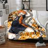 Custom 1pc Haikyuu!! Team Spirit Blanket, Soft And Comfortable Blanket, Casual Warm, Camping Travel Blanket, Birthday Gift Q91277