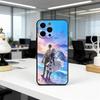 Cute V-Violet E-Evergaden-VE-es  Phone Case For iPhone 17,16,15,14,13,12,11 Plus,Pro Max,XS,Soft Silicone Black Cover