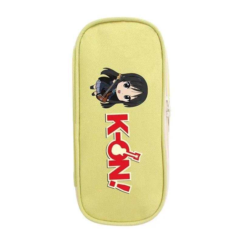 K-on Pencil Case Pen Holder Bag for Student Big Capacity Students School Gift Pencil Box