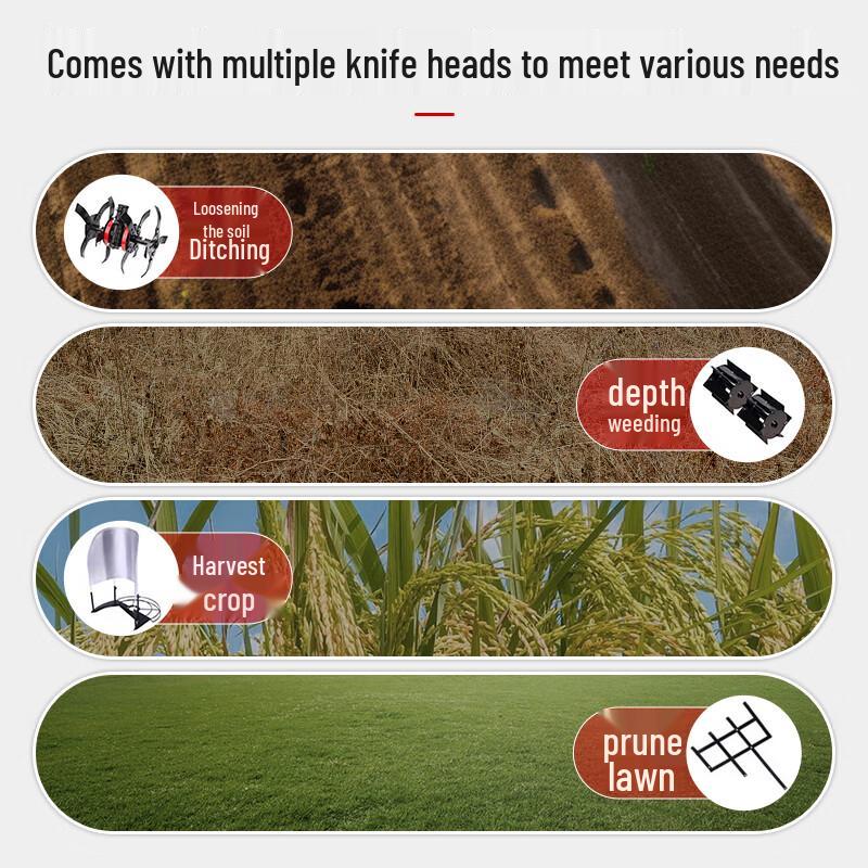 Dengcheng Multifunctional Four-Stroke Gasoline Weeder & Lawn Mower