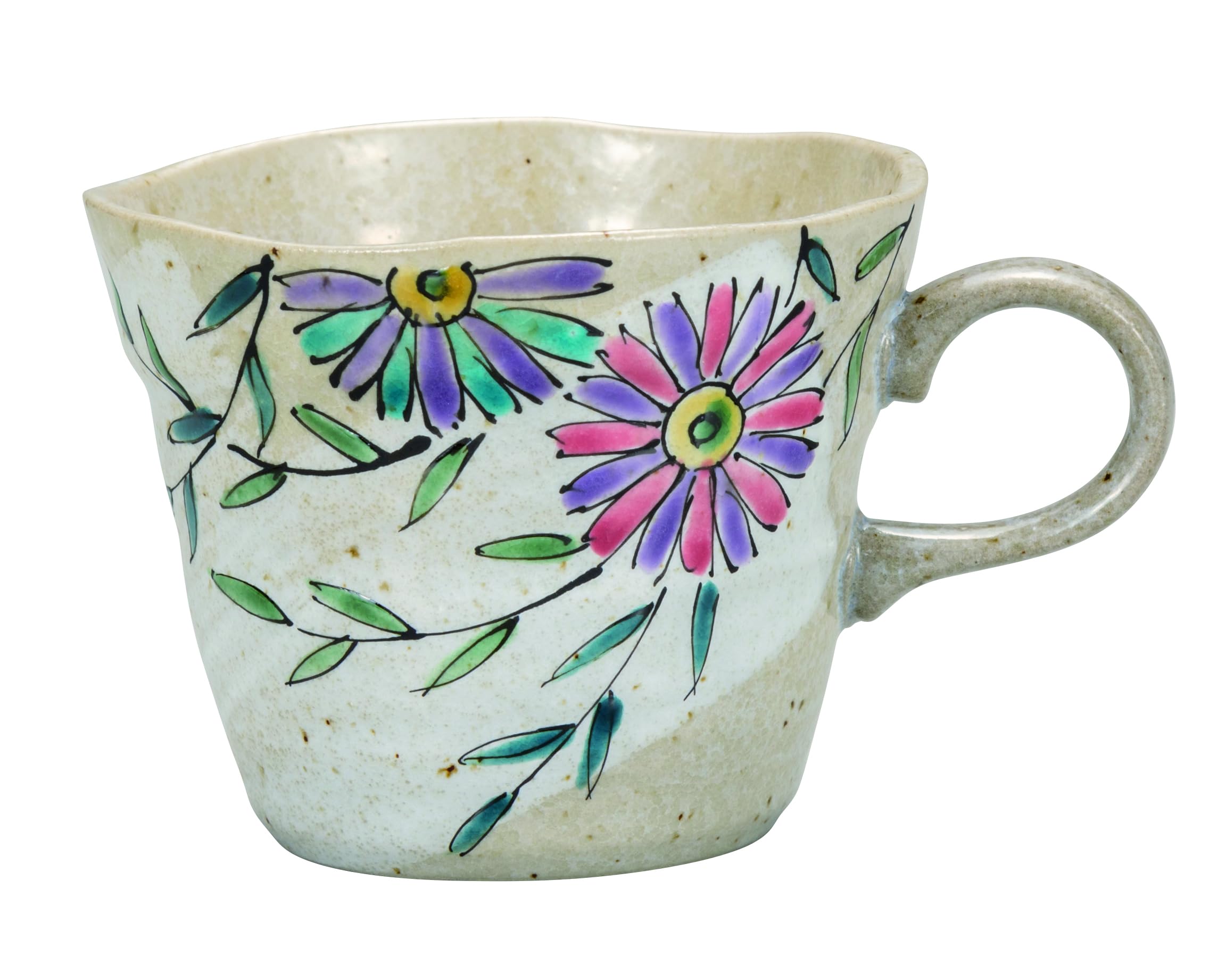 

Nakamaru Mug Hanayu [Kutani Ware] K8-837
