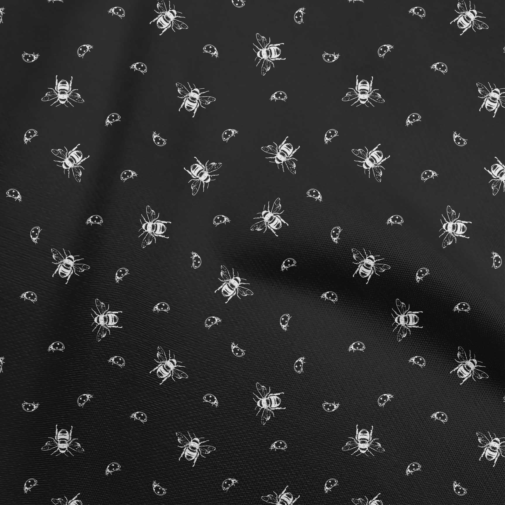 

OneOone Cotton Flex Grey Тканина Художнє барвисте плаття Тканина Тканина з принтом у дворі 40 дюймів 42 Inch Wide - Viscose Chiffon чорний