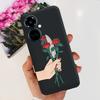 For Tecno Camon 19 Case Camon 19 Pro 5G CI7n Astronaut Silicone Cover For Tecno Camon19 Neo Phone Case Soft Cute Black TPU Cover