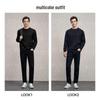 EMZ Erdos Men's Round Neck 7A Antibacterial Thermal Sweatshirt