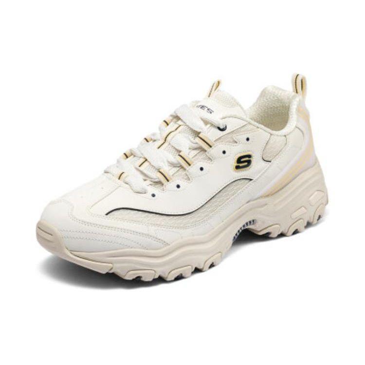 Skechers Comfortable Versatile Low-Top Lifestyle Casual Shoes Men Sneakers Beige 894295-WMLT