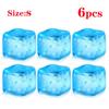 Toys Toys Kids  Childrens 1/6PCS Maltose Ice Cube Stress Ball with Snowflakes Squishy Slow Rising Stress Relief Square Sensory Party Favors