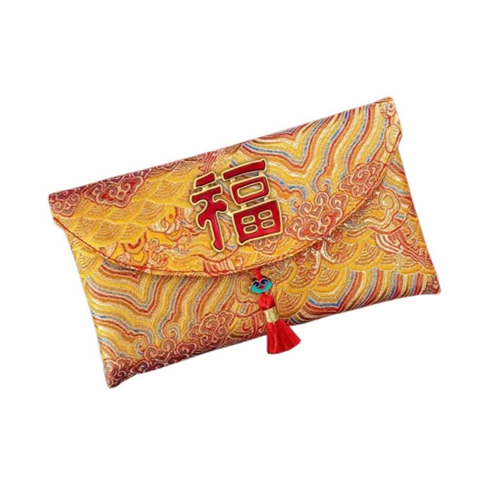 Cloth Wedding Money Pocket Chinese Style Red Packet HongBao New Year Red Envelope  Spring Festival
