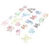 100pcs Animal Shaped Paper Clips Cute Funny Assorted Colors Metal Bookmarks Paper Clips for Books Notes