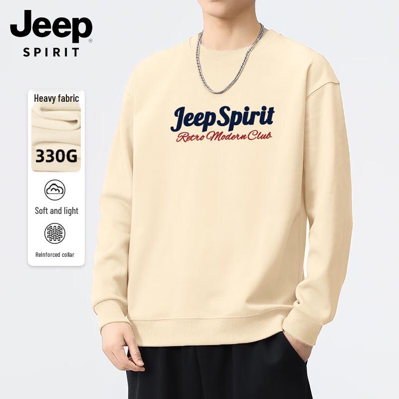 

JEEP SPIRIT Men s Casual Crewneck Sweatshirt XL