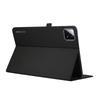 For Xiaomi Pad 6S Pro 12.4 Case Cloth Texture Leather Tablet Stand Cover with Card Holder
