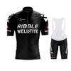 Ribble Weldtite Cycling Jersey Set Summer Short Sleeve Breathable MTB Bike Cycling Clothing Maillot Ropa Ciclismo Uniform Suit