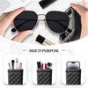 Fashion Sunglasses Bags Storage Case Portable Soft Pu Leather Coins Lipsticks Pouch High-Grade Waterproof Eyewear Glasses Bag