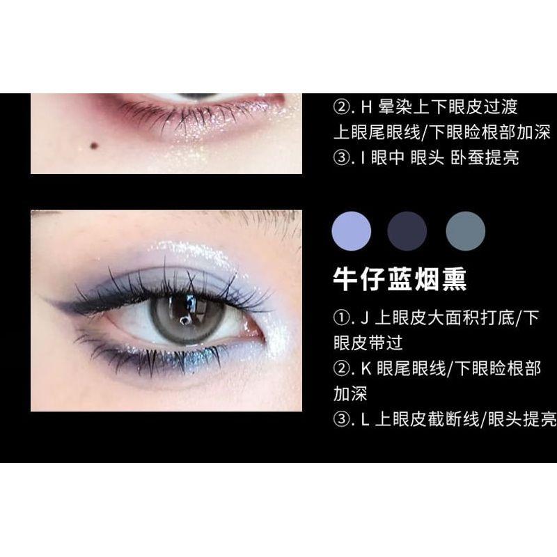 Biya - Mehrzweck-Lidschattenpalette mit 18 Farben - 2 Typen