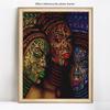 Diamond Embroidery Full Set Portrait 5D Diamond Painting Colorful Full Round Cross Stitch