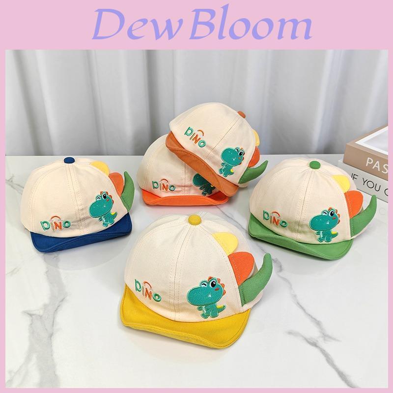 Dino Kids Sun Hat With Embroidered Animal Design For Toddlers 624 Months