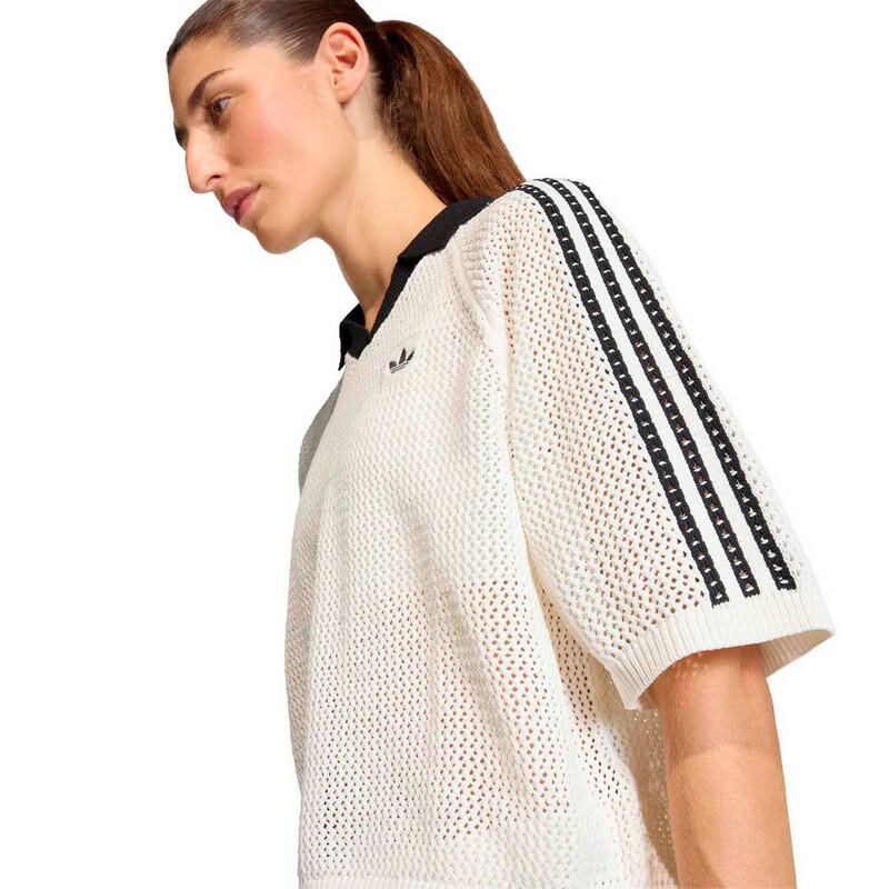 adidas Originals Women's Crochet Polo Shirt