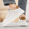 Men's autumn new British leather breathable casual sports platform shoes
