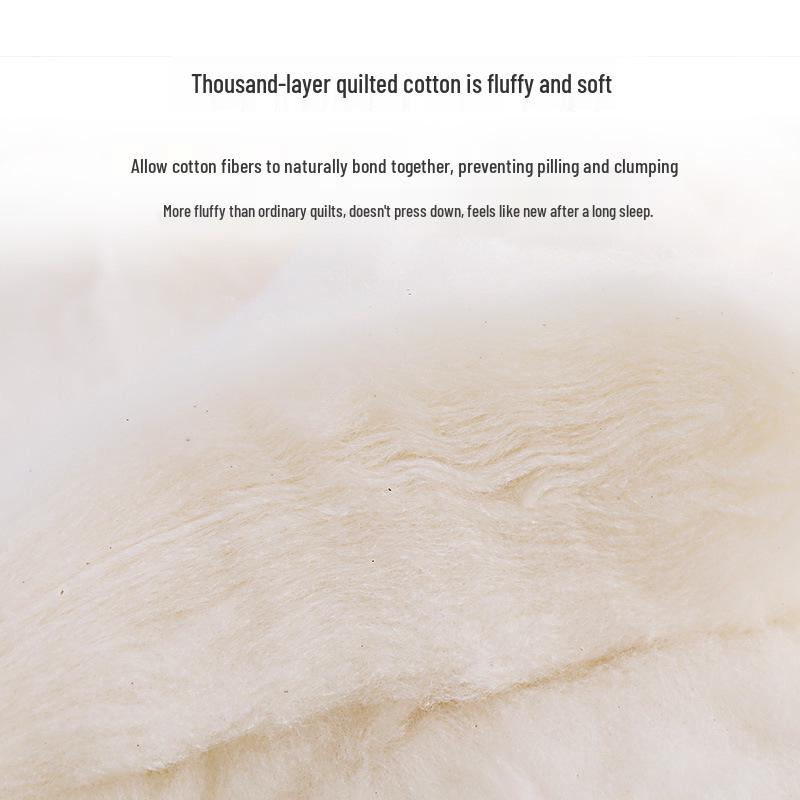 Xinjiang Long-Staple Pure Cotton Quilt for Dormitory - All-Season Single Person Spring/Autumn Use