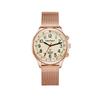 Hearkent Talking Watch - Japanese Movement, Voice Time/Date Announcement, Hourly Chime, Unisex, Elderly-Friendly
