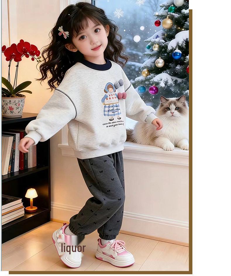 2026 Spring/Autumn Girls' Stylish Low-Top Skate Shoes – Cute, Soft Sole Casual Footwear for Little Girls