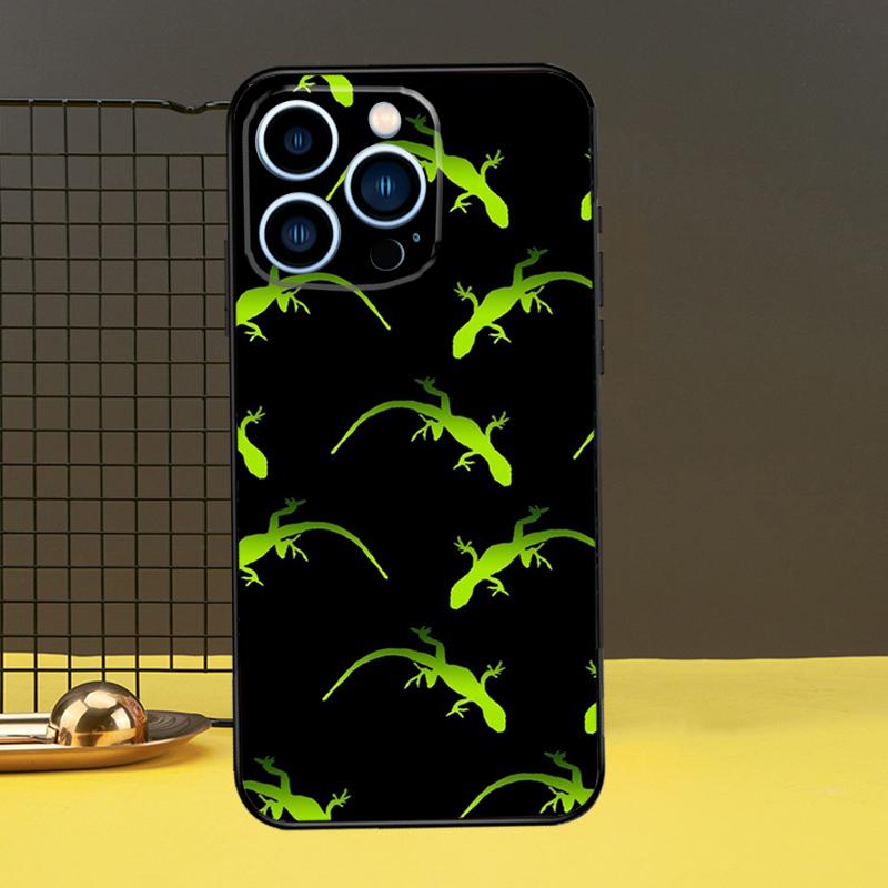 Lizards Geckos Phone Case For iPhone 12 11 14 Pro MAX XR X XS Max Case For iPhone 13 Pro Max 7 8 Plus SE2