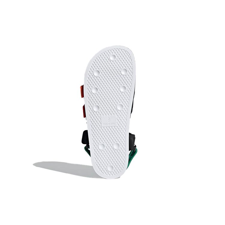 Adidas Adilette Sandal 4.0 Black Scarlet True Orange Unisex Sneakers Core-Black GZ8827