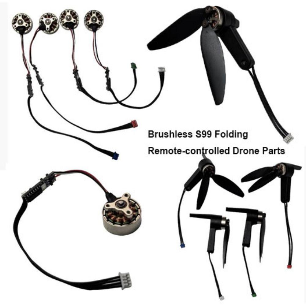 10 Styles Motor Arm Black Optical Flow Camera Folding Remote-controlled Drone Parts  Brushless S99