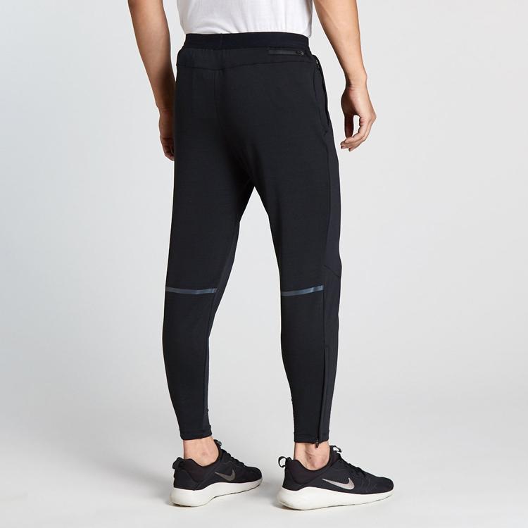 New Nike Knitted Sports Pants Men's Black AA0691-010