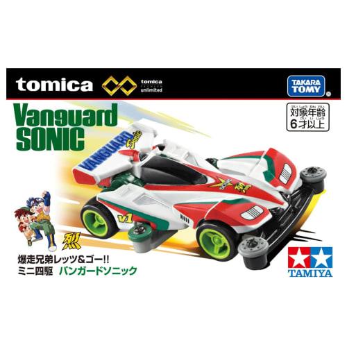 Takara Tomy Tomica Premium Unlimited Bakusou Kyoudai Let's & Go!! Mini 4WD Vanguard Sonic Mini Car Toy Ages 6+