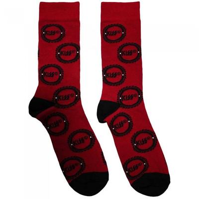 Kiss Unisex Adult Buzzsaw Logo Socks