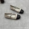 Cowhide Shoes Flat Mary Jane Leather Single Shoes