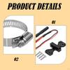 RC Motor Cooling Fan Base Adjustable Spare Parts Heat Dissipation Components