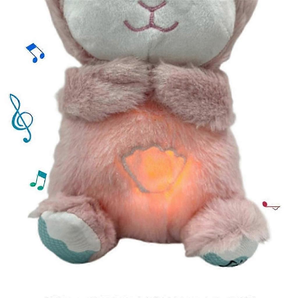 Breathing Stuffed Animal Toys for Calming Sleep - Soothing Baby Sleep Soother Plush Toy for Restful Nights