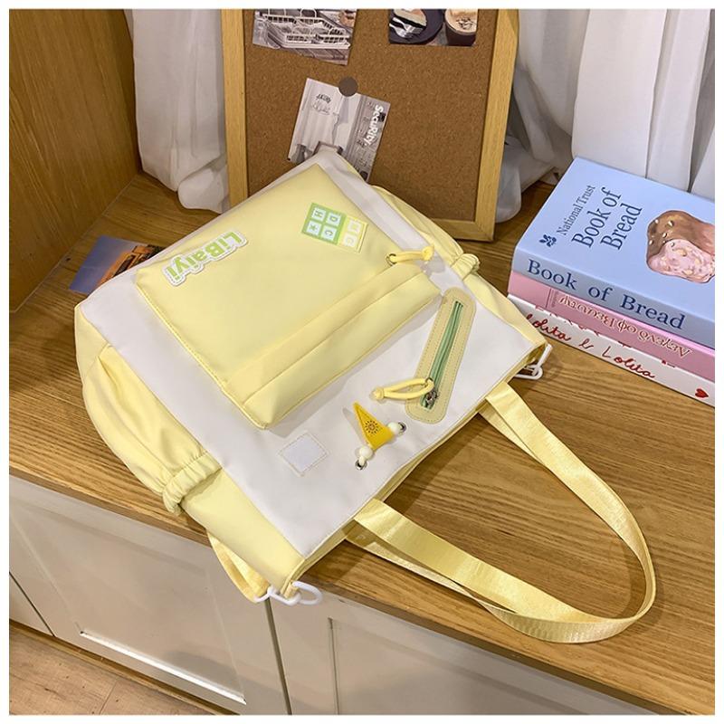 School Bag New High-value College Style Fresh and Sweet Make-up Bag Junior High School Students Lightweight Large-capacity Backpack