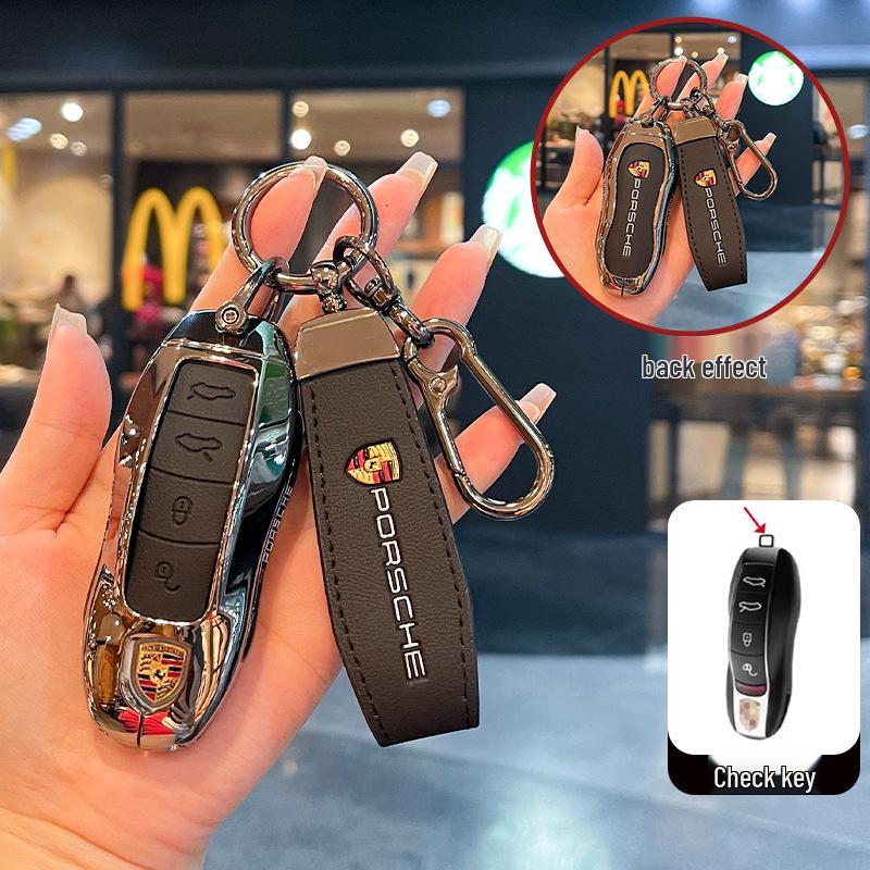 Vlastní kryt klíče pro dálkové ovladače Porsche Panamera, Macan, Cayenne, Taycan a 718