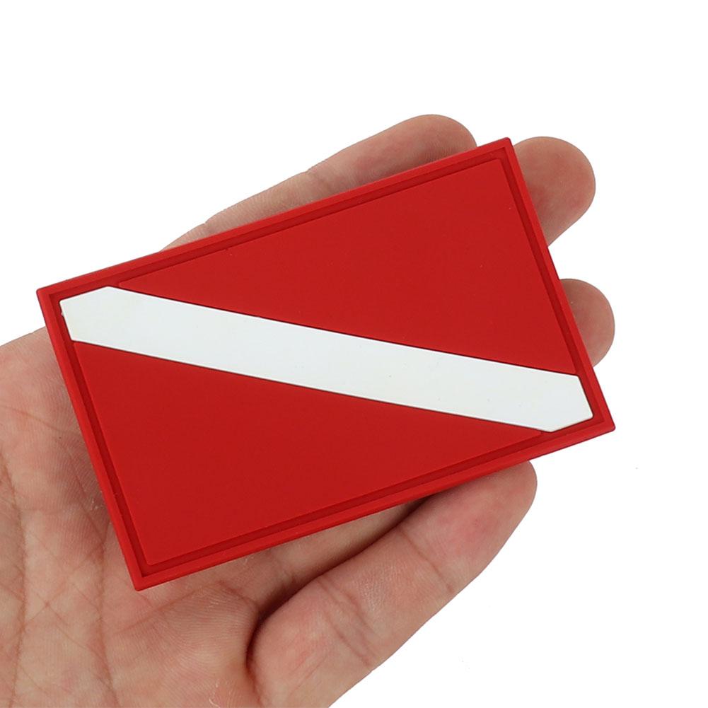 

Наружный ПВХ дайвинг флаг нашивка дайвер вниз рюкзак значок сменный аксессуар