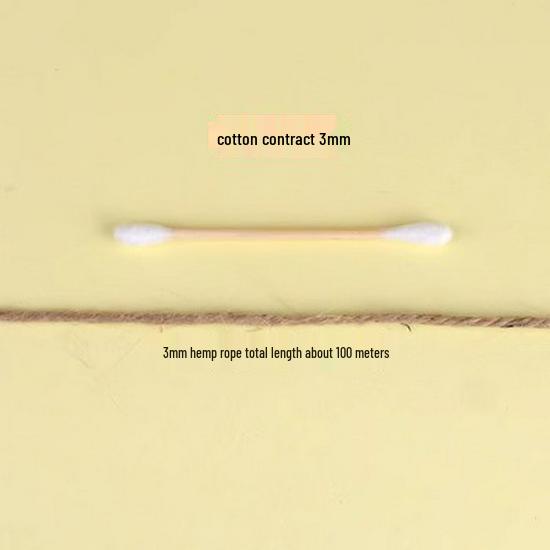 Natural Coarse Jute Rope for DIY Projects, Binding, and Retro-Style Ornaments