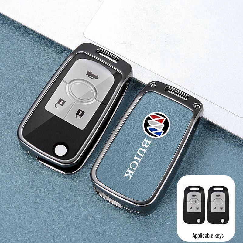 Metal Protective Key Shell for 2015 Buick Excelle - Fits 2008 Model Buckle