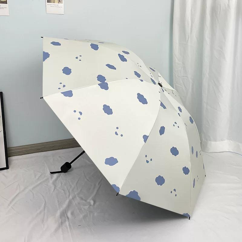 Fully Automatic Umbrella for Both Sunny and Rainy Weather, Women's Sun Umbrella, Sun Protection, Uv Protection, Double-Layer, High Aesthetic Value