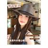 American Retro Western Cowboy Hat for Women, New Spring and Summer Outdoor Riding, Travel, Sun Protection, and Hiking Hat